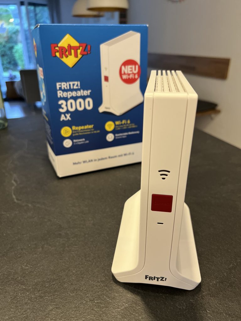 FRITZ!Repeater 3000 schnelles Test - im WLAN AX